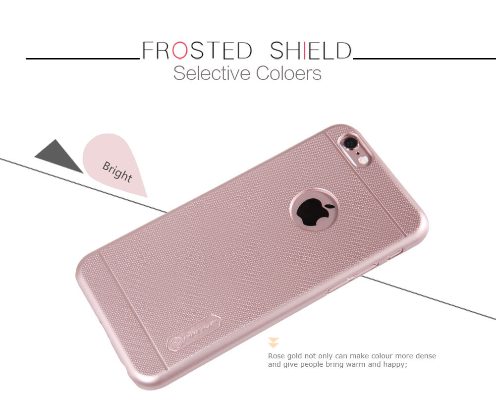Nillkin Super Frosted Shield Matte cover case for Apple iPhone 6 / 6S + free screen protector