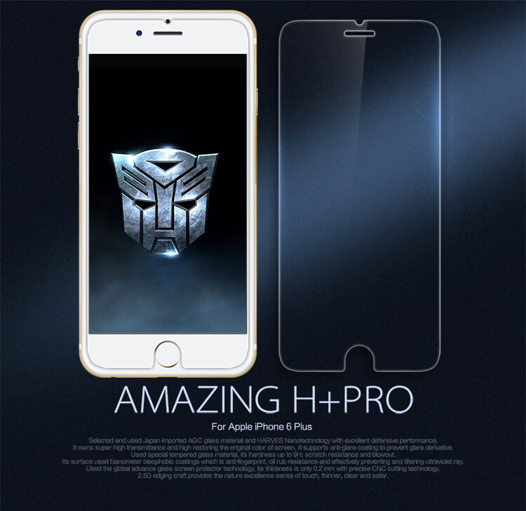 Nillkin Amazing H+ Pro tempered glass screen protector for Apple iPhone 6 Plus / 6S Plus