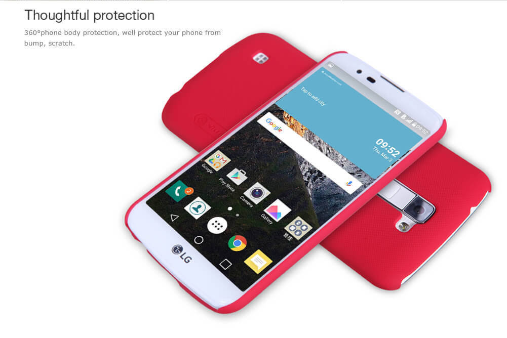 Nillkin Super Frosted Shield Matte cover case for LG K10