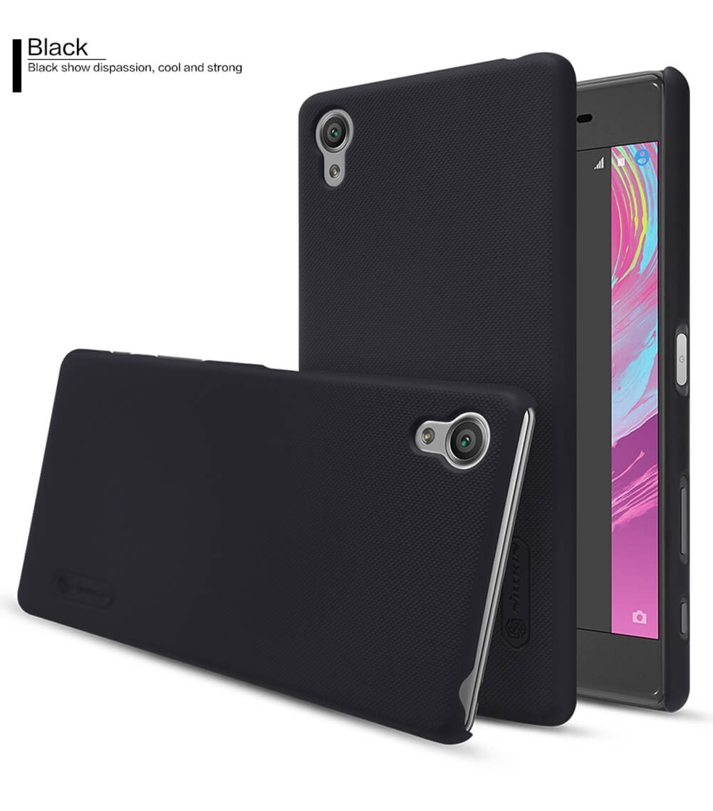 Nillkin Super Frosted Shield Matte cover case for Sony Xperia X + free screen protector