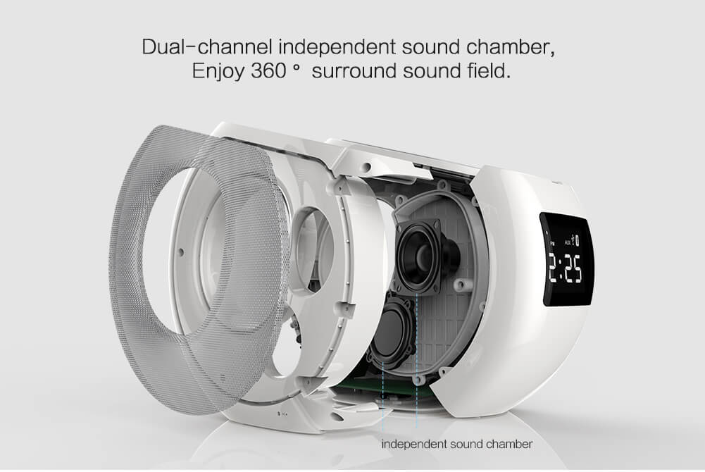 NK Enjoy COZY MC1 Bluetooth speaker (NK MC1 Nillkin sub-brand) (NFC Pair, Wireless charger)