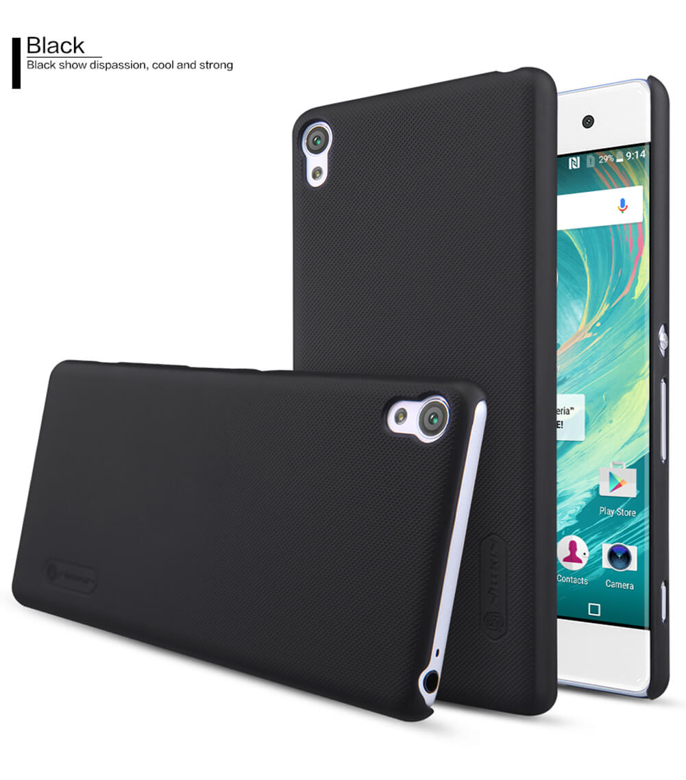 Nillkin Super Frosted Shield Matte cover case for Sony Xperia XA + free screen protector