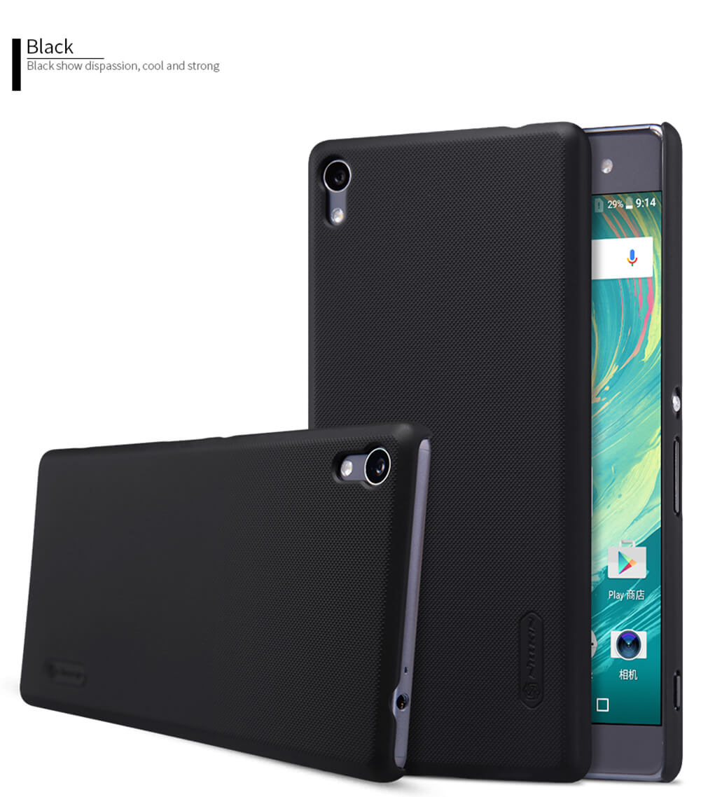 Nillkin Super Frosted Shield Matte cover case for Sony Xperia XA Ultra + free screen protector