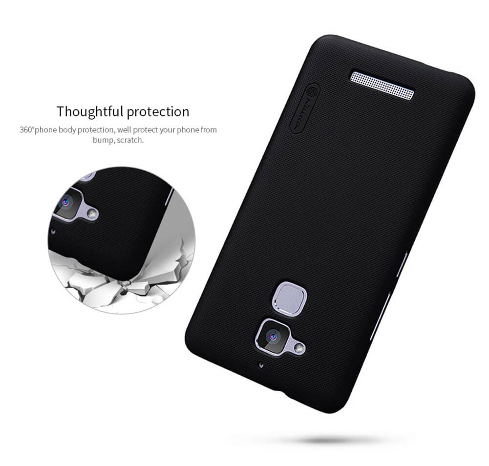 Nillkin Super Frosted Shield Matte cover case for Asus Zenfone 3 Max ZF3 (ZC520TL) + free screen protector