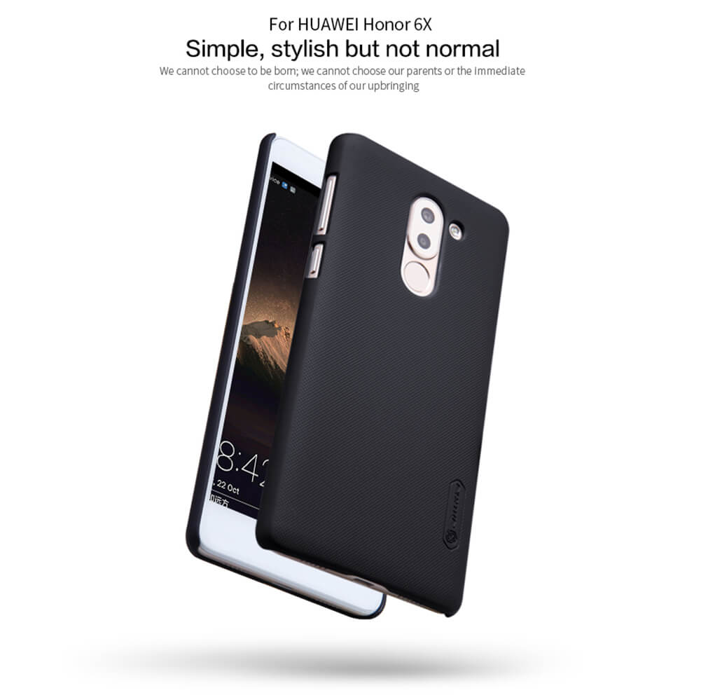 Nillkin Super Frosted Shield Matte cover case for Huawei Honor 6X + free screen protector