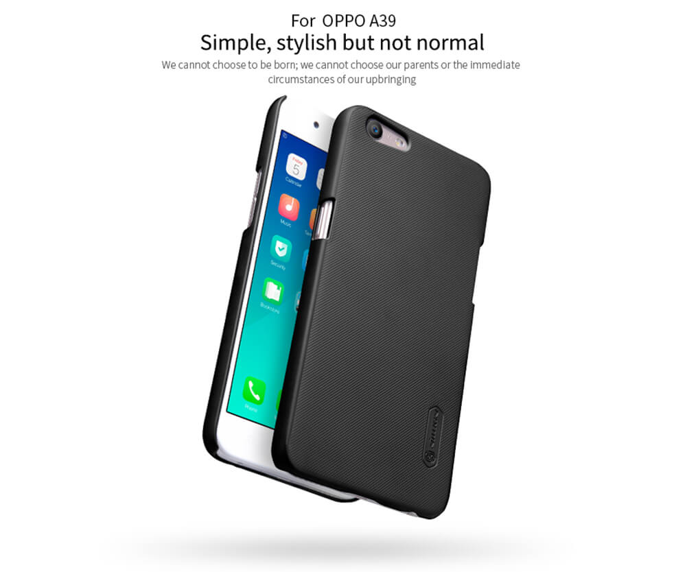 Nillkin Super Frosted Shield Matte cover case for Oppo A57 (A39) + free screen protector