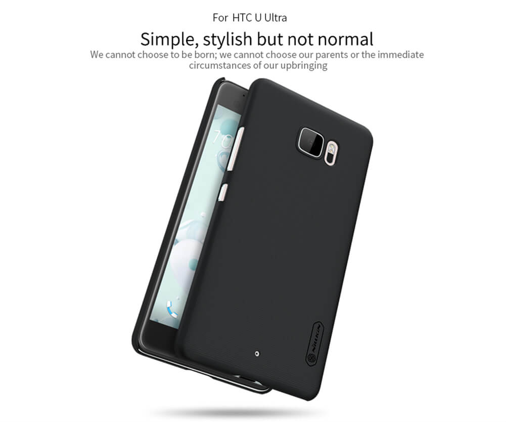 Nillkin Super Frosted Shield Matte cover case for HTC U Ultra + free screen protector
