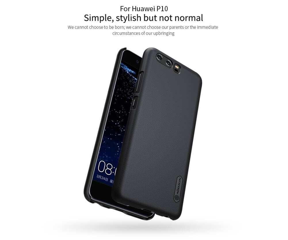 Nillkin Super Frosted Shield Matte cover case for Huawei P10 VTR-L09 VTR-L29 + free screen protector