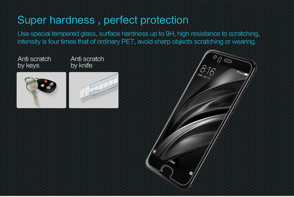 Nillkin Amazing H tempered glass screen protector for 