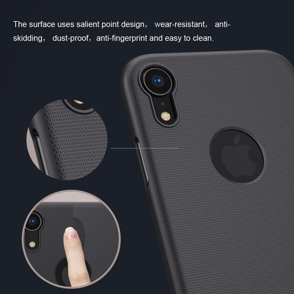 Nillkin Super Frosted Shield Matte cover case for Apple iPhone XR (with LOGO cutout)