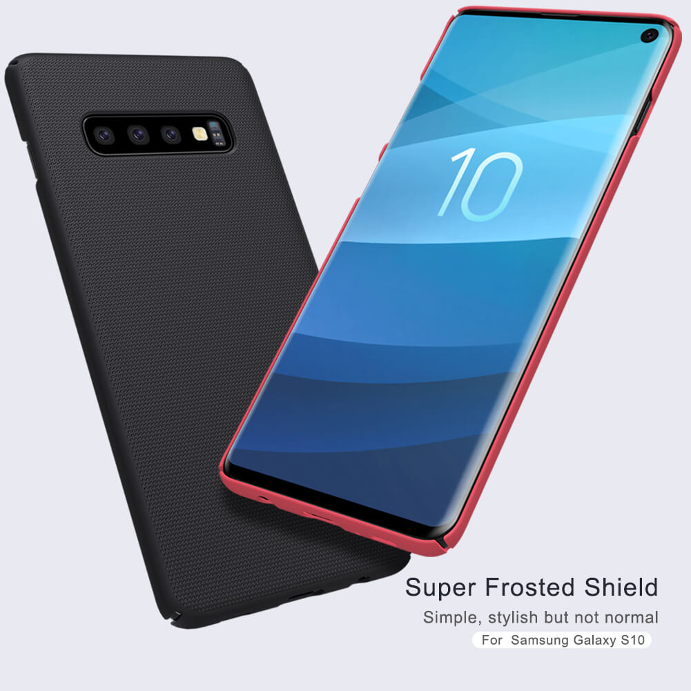 Nillkin Super Frosted Shield Matte cover case for Samsung Galaxy S10