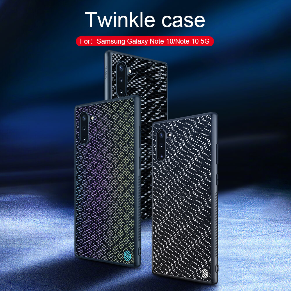 Nillkin Gradient Twinkle cover case for Samsung Galaxy Note 10, Samsung Galaxy Note 10 5G