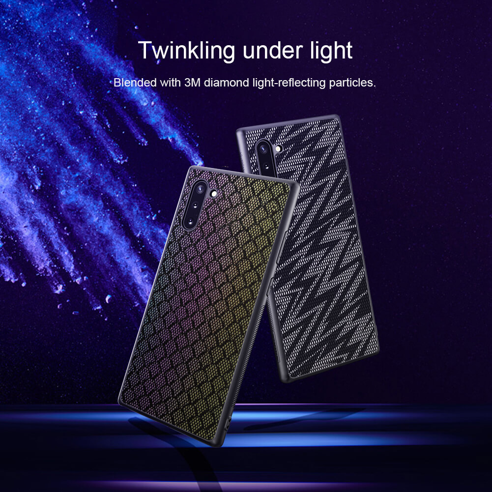 Nillkin Gradient Twinkle cover case for Samsung Galaxy Note 10, Samsung Galaxy Note 10 5G