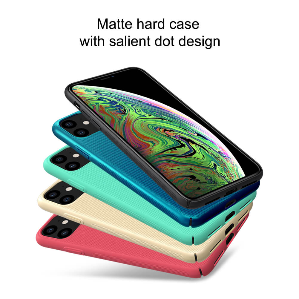 Nillkin Super Frosted Shield Matte cover case for Apple iPhone 11 6.1 (without LOGO cutout)