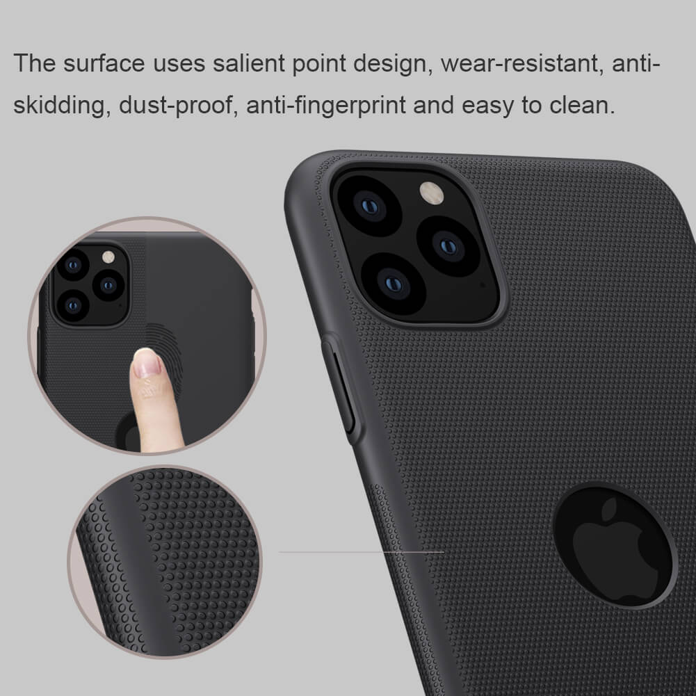 Nillkin Super Frosted Shield Matte cover case for Apple iPhone 11 Pro Max (6.5) (with LOGO cutout)
