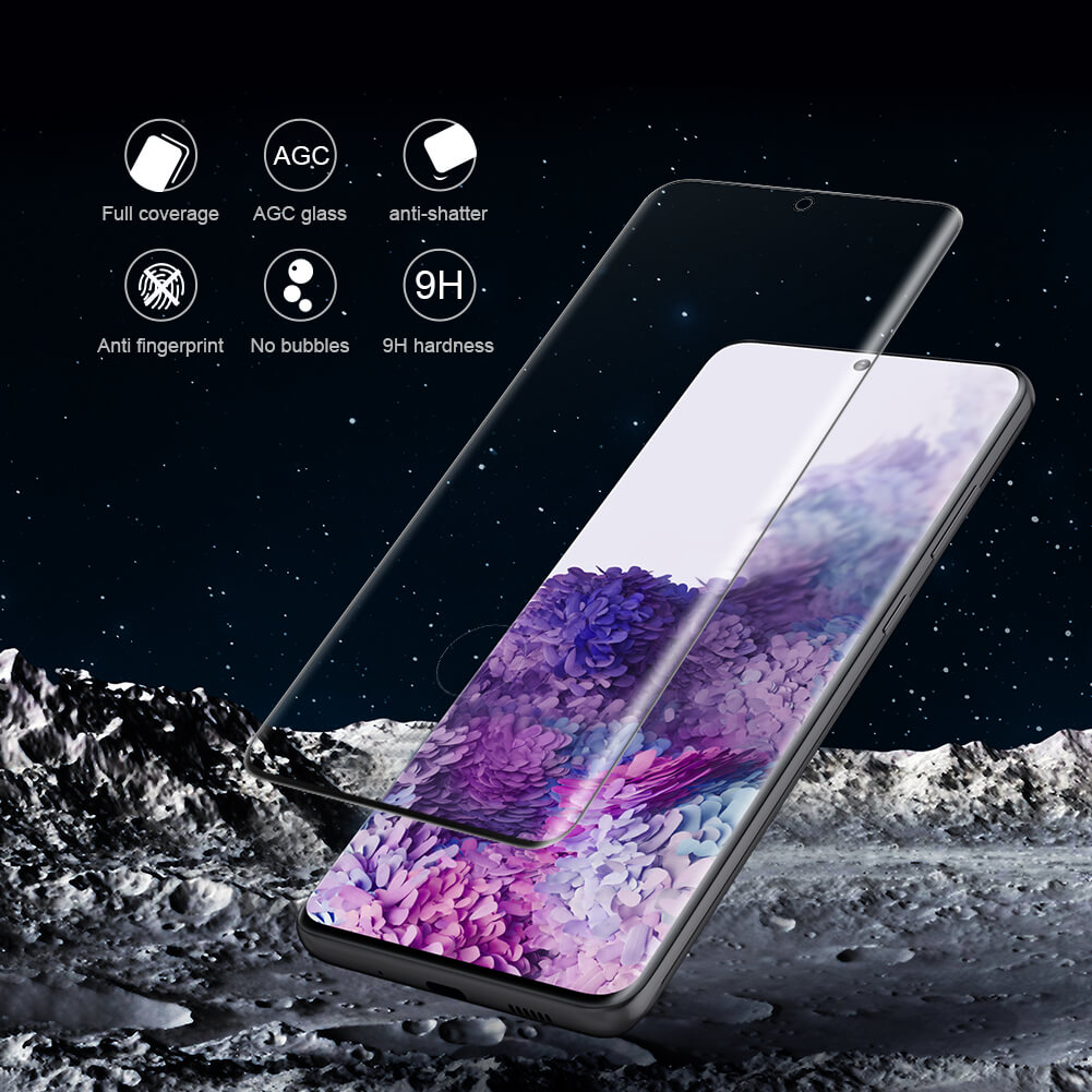 Nillkin Amazing 3D CP+ Max tempered glass screen protector for Samsung Galaxy S20 Plus (S20+ 5G)