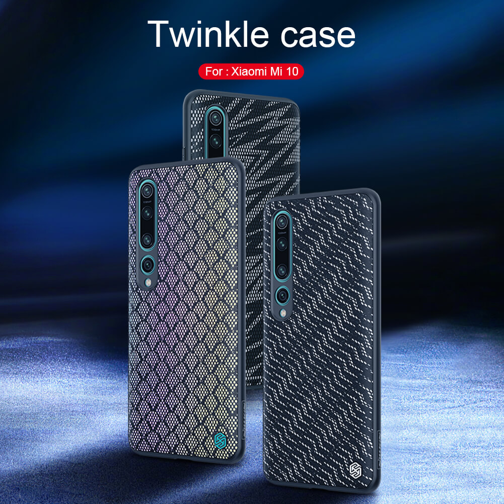 Nillkin Gradient Twinkle cover case for Xiaomi Mi10 (Mi 10 5G)