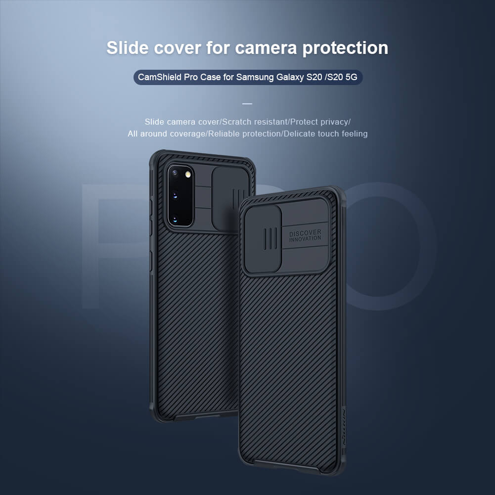 Nillkin CamShield Pro cover case for Samsung Galaxy S20 (S20 5G)