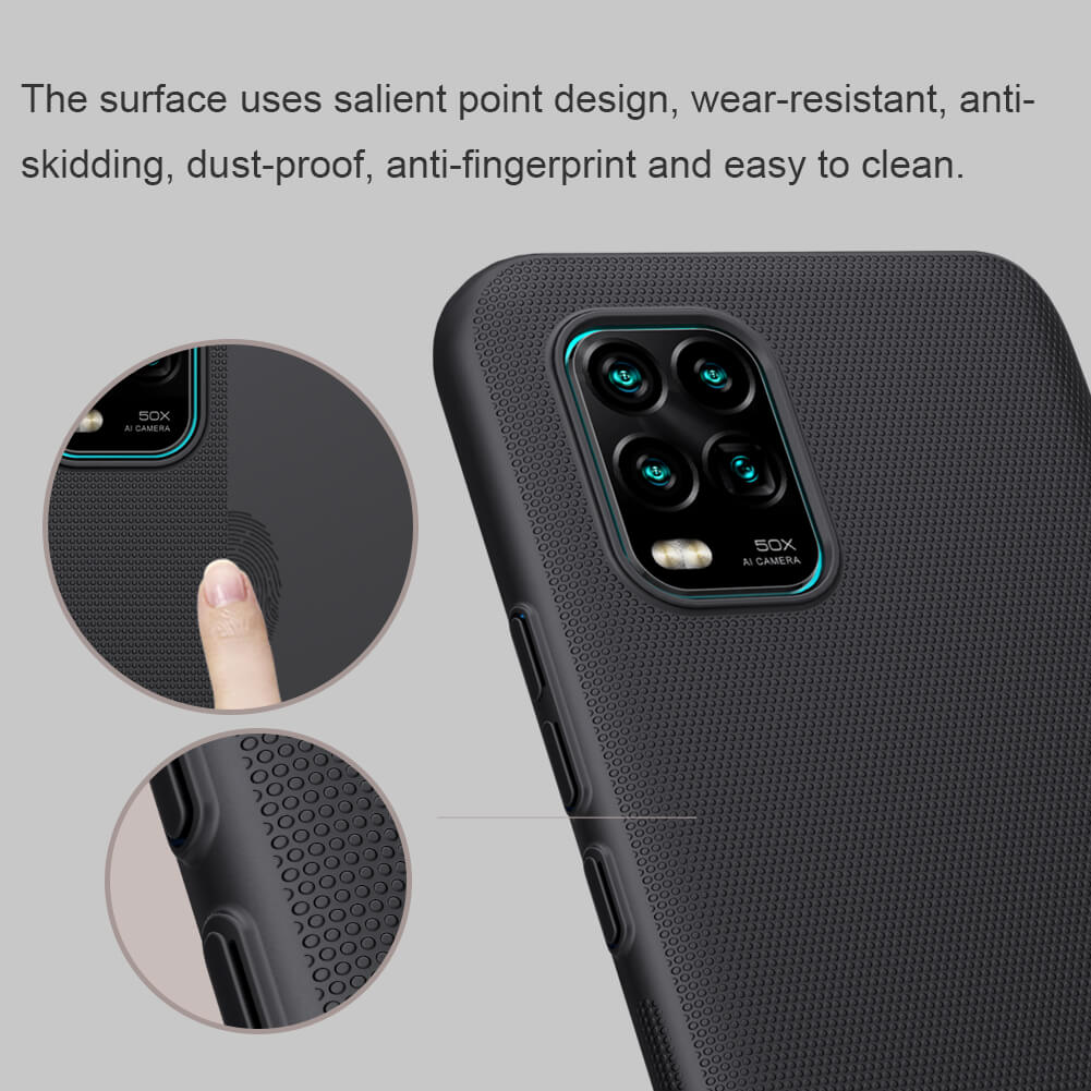 Nillkin Super Frosted Shield Matte cover case for Xiaomi Mi10 Youth 5G (Mi 10 Lite 5G)