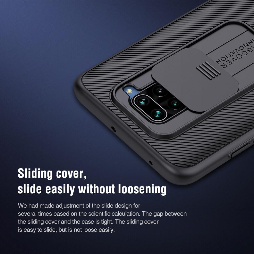 Nillkin CamShield cover case for Xiaomi Redmi Note 9, Redmi 10X 4G