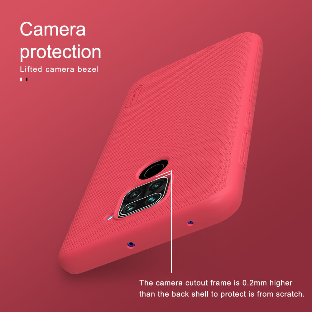 Nillkin Super Frosted Shield Matte cover case for Xiaomi Redmi Note 9, Redmi 10X 4G