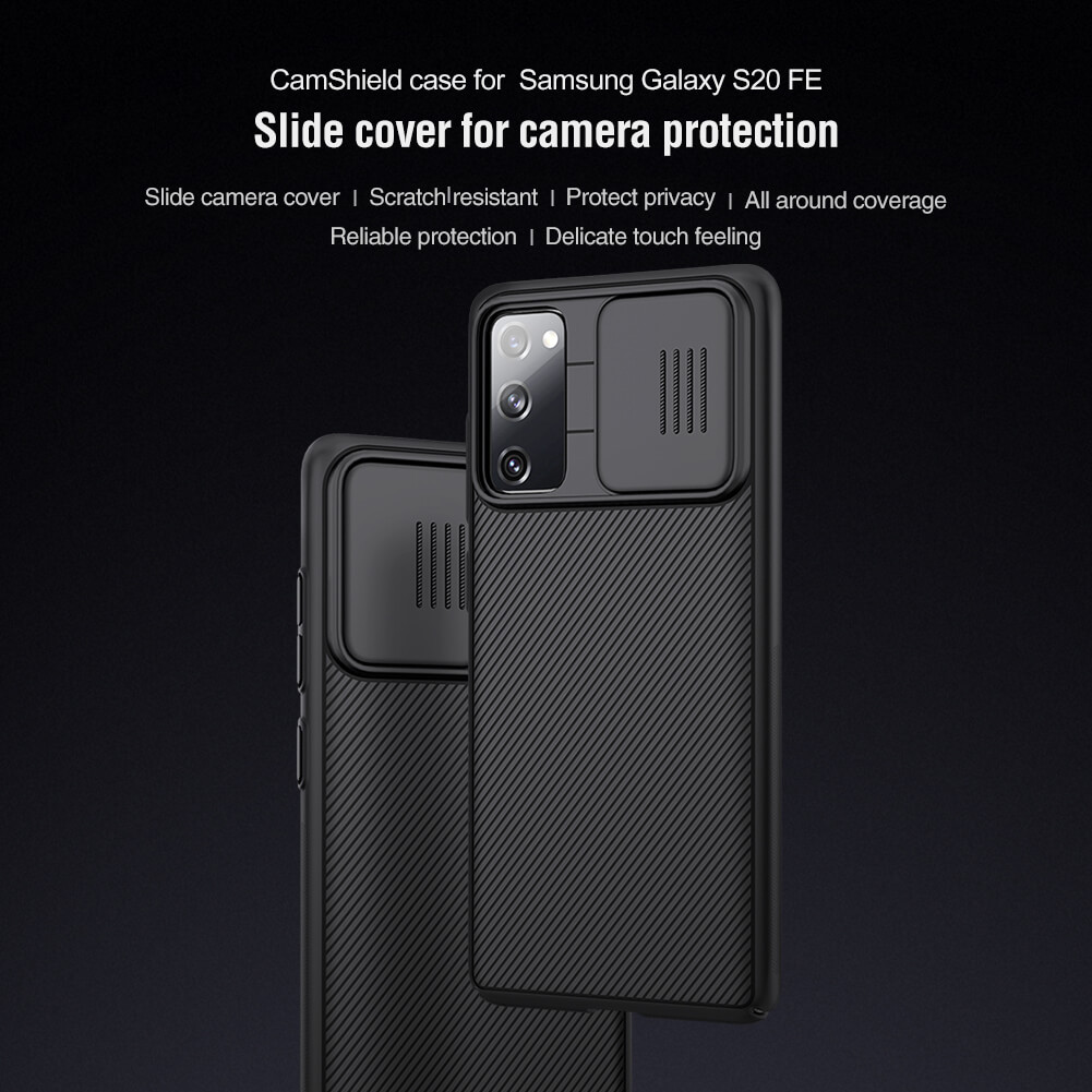 Nillkin CamShield cover case for Samsung Galaxy S20 FE 2022, FE 2020 (Fan edition 2022/2020)