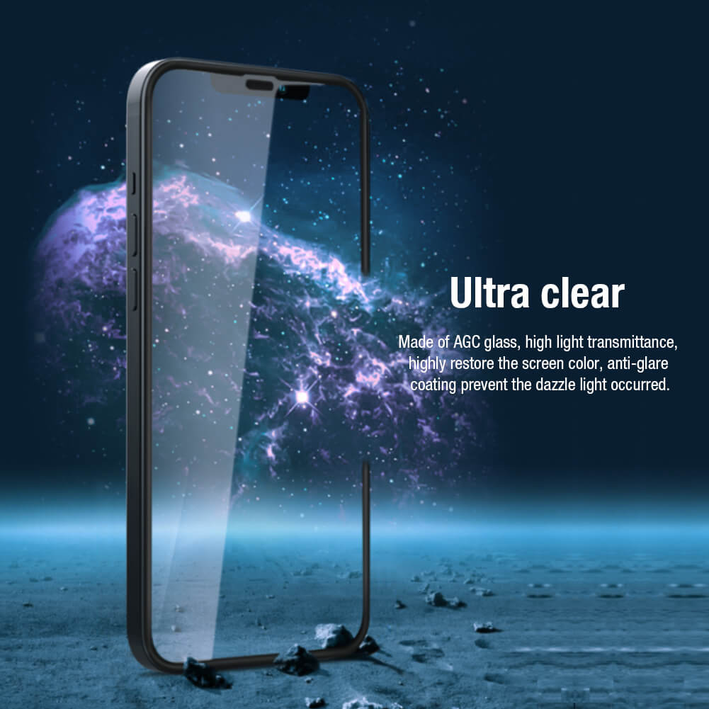 Nillkin Amazing PC Full coverage ultra clear tempered glass for Apple iPhone 12 Pro Max 6.7