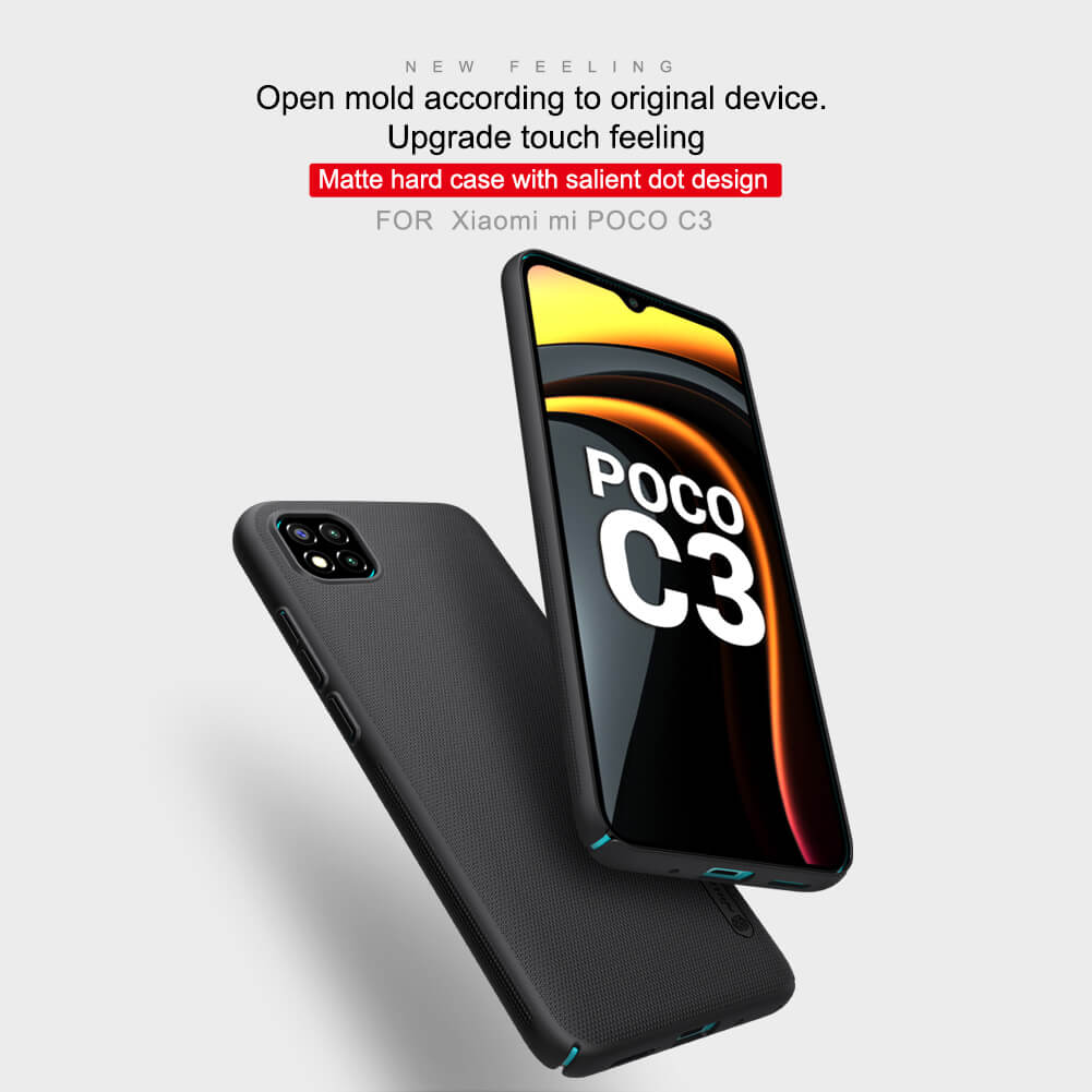Nillkin Super Frosted Shield Matte cover case for Xiaomi Poco C3
