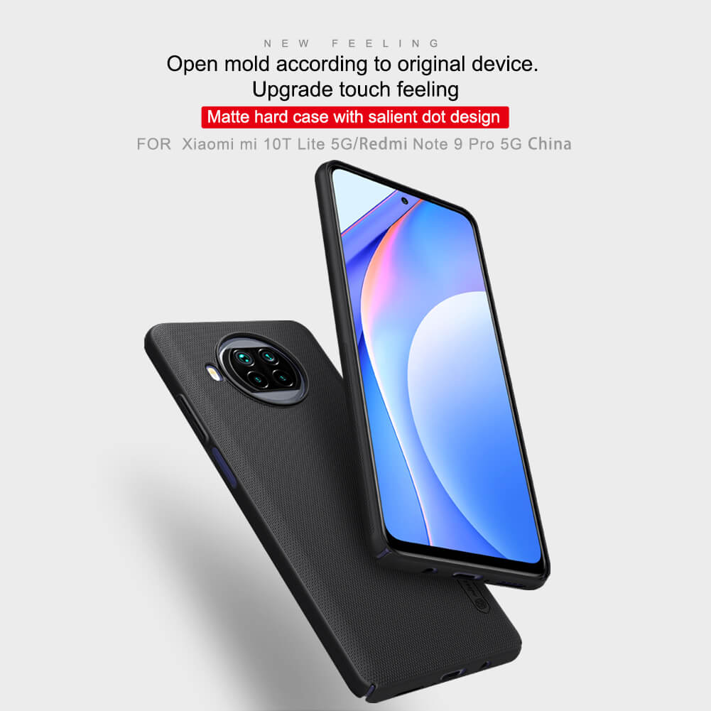 Nillkin Super Frosted Shield Matte cover case for Xiaomi Mi10T Lite 5G, Xiaomi Redmi Note 9 Pro 5G (China), Mi10i 5G