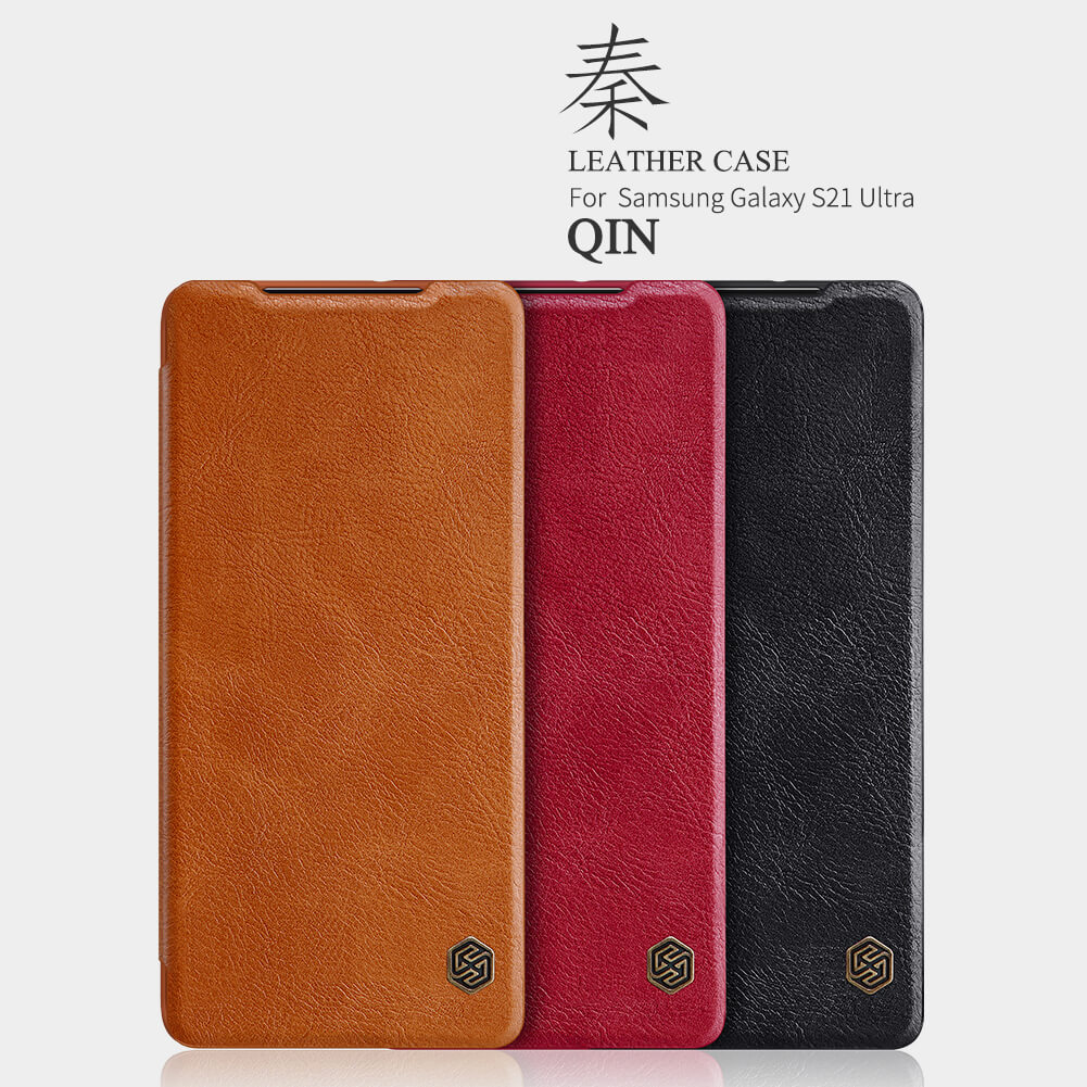 Nillkin Qin Series Leather case for Samsung Galaxy S21 Ultra (S21 Ultra 5G)