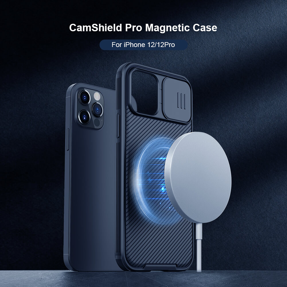 Nillkin CamShield Pro Magnetic cover case for Apple iPhone 12, iPhone 12 Pro 6.1