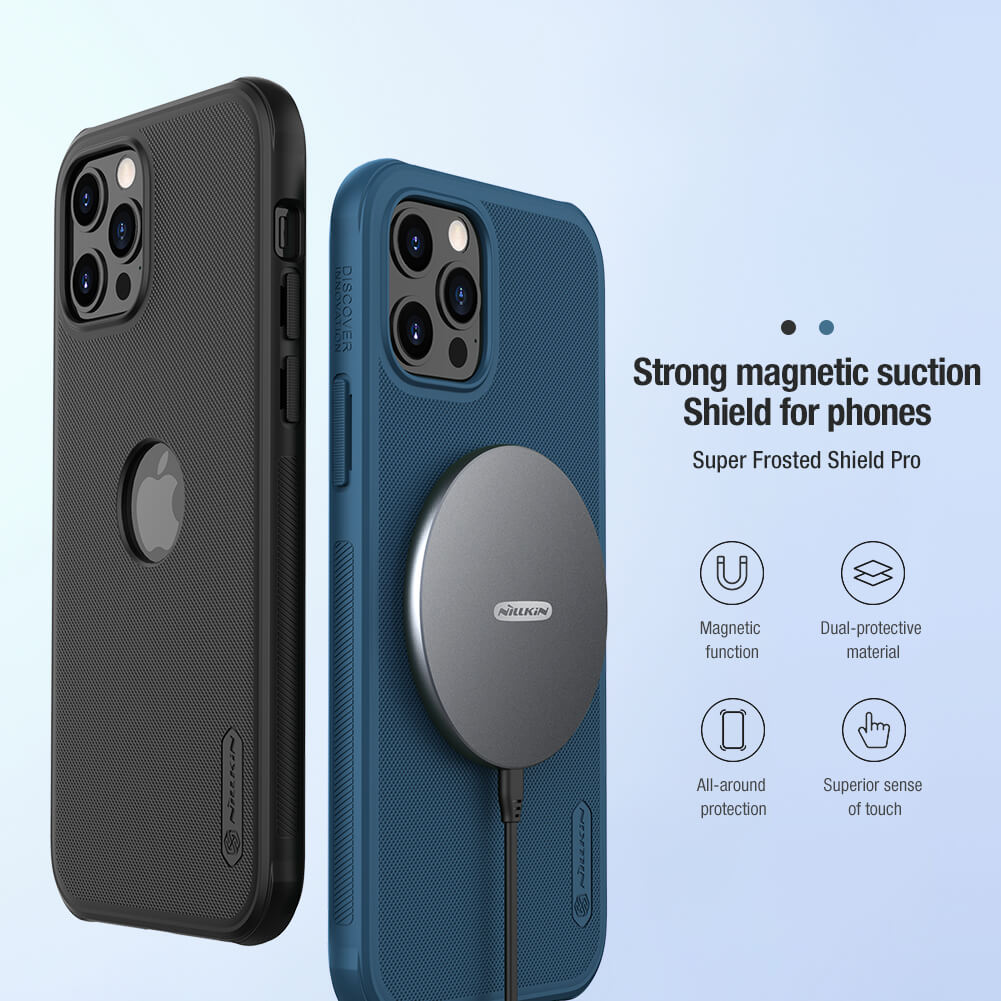 Nillkin Super Frosted Shield Pro Magnetic Matte cover case for Apple iPhone 12, iPhone 12 Pro 6.1