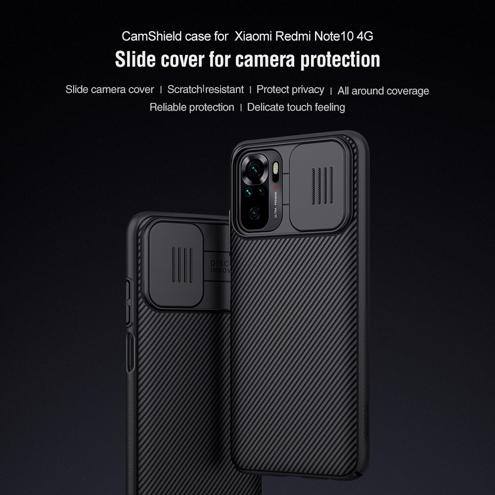 Nillkin Xiaomi Redmi Note 10 4G 10s CamShield Back Cover Case 2