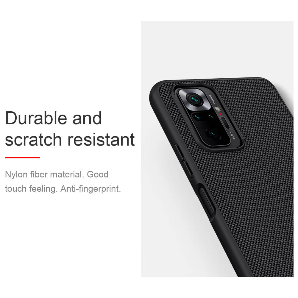 Nillkin Textured nylon fiber case for Xiaomi Redmi Note 10 Pro 4G, Redmi Note 10 Pro Max