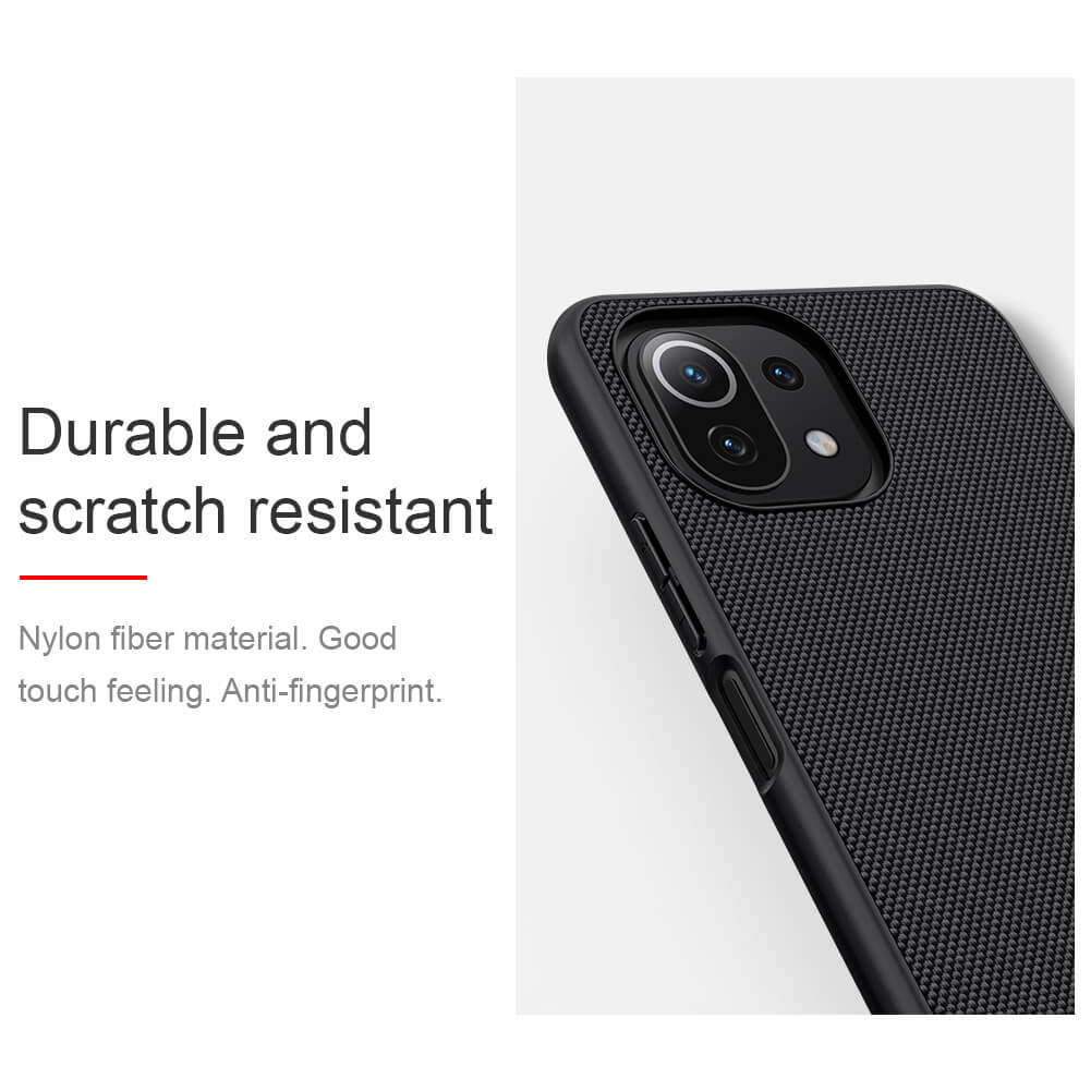 Nillkin Textured nylon fiber case for Xiaomi Mi11 Lite (Mi 11 Lite), Mi11 Lite 5G NE