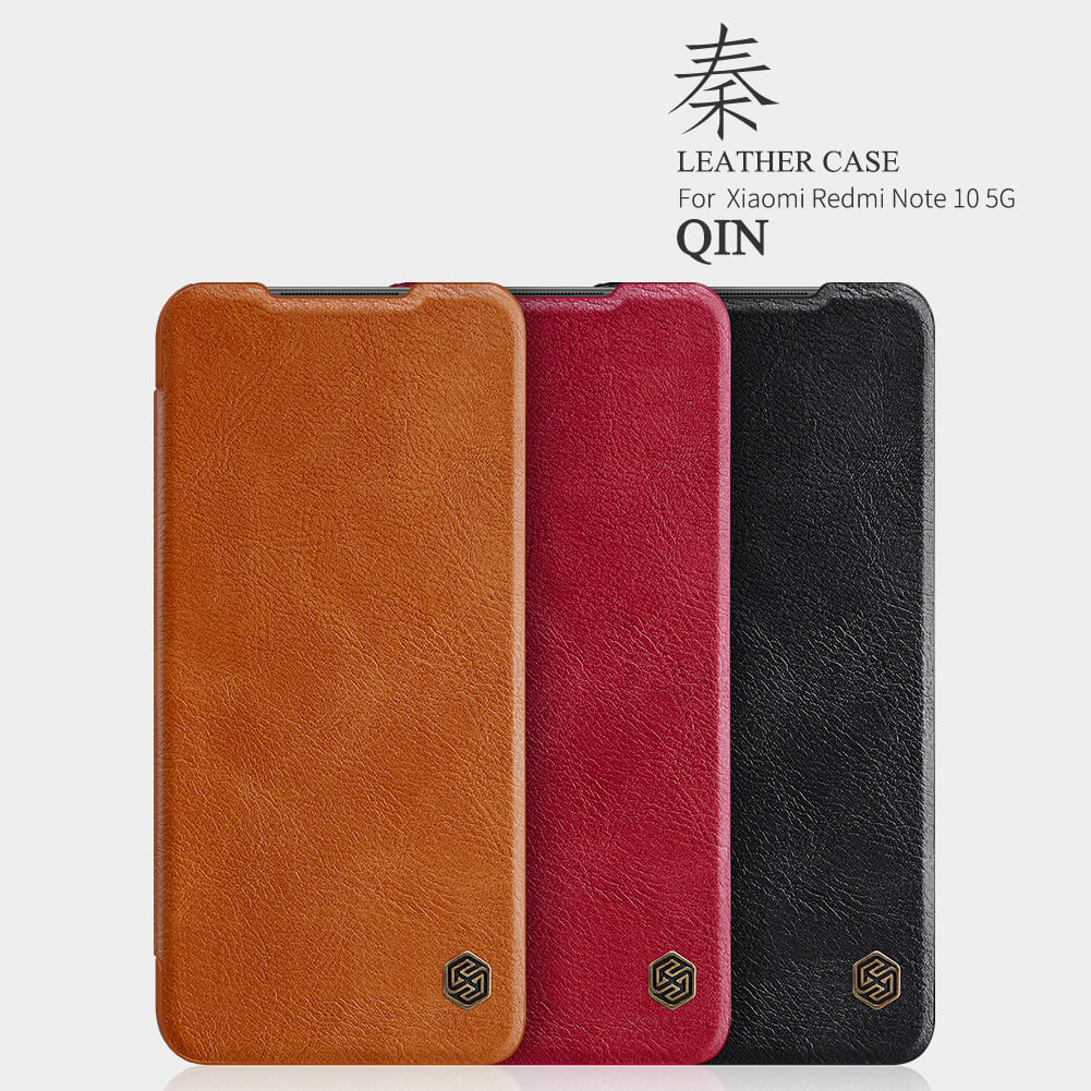 Jual Case Xiaomi Poco M3 Pro 5g Redmi Note 10 5g Nillkin Qin Leather Flip Casing Black Di 3818