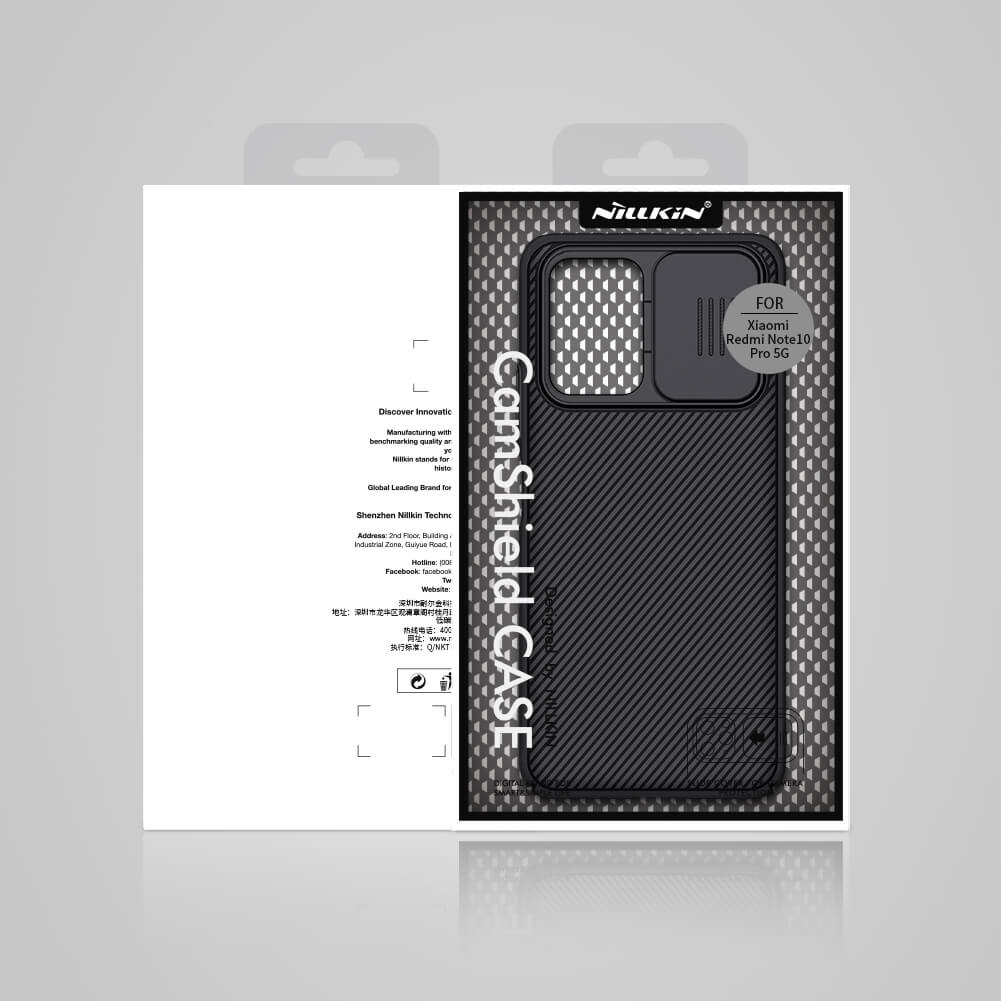 Nillkin CamShield cover case for Xiaomi Redmi Note 10 Pro 5G, Poco X3 GT