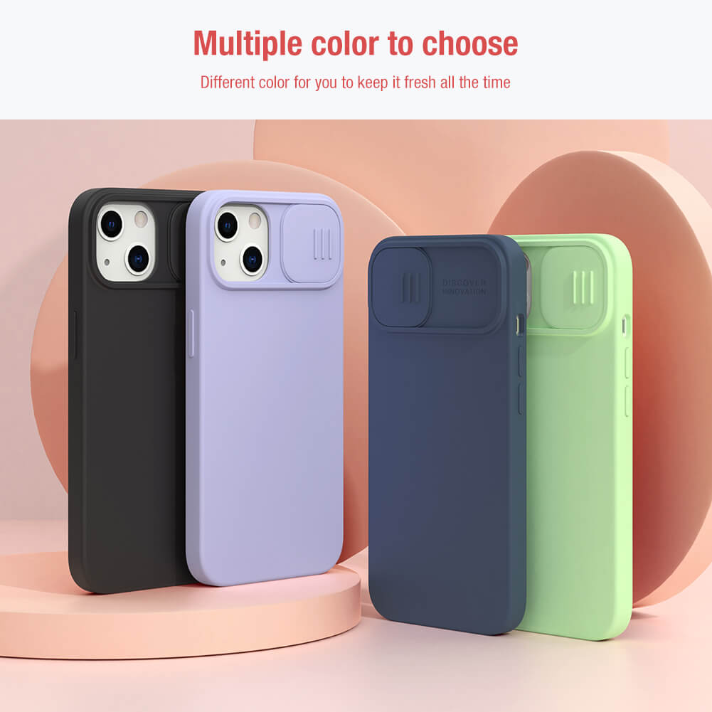 Nillkin CamShield Silky silicon case for Apple iPhone 13