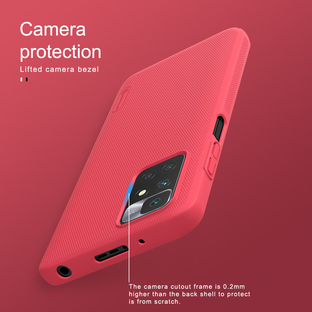 Nillkin Super Frosted Shield Matte cover case for Xiaomi Redmi 10, Redmi 10 Prime