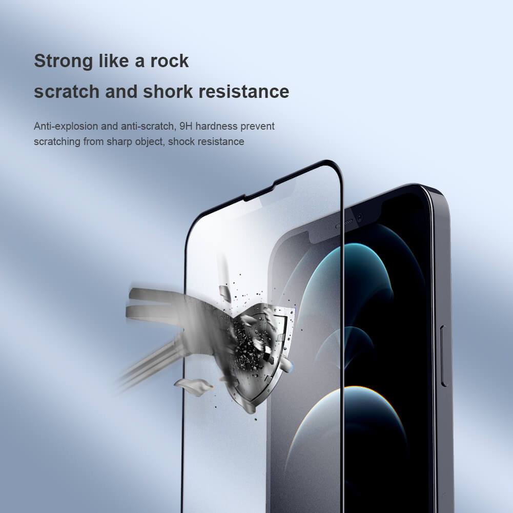 Nillkin Amazing Fog Mirror Full coverage matte tempered glass for Apple iPhone 13, iPhone 13 Pro