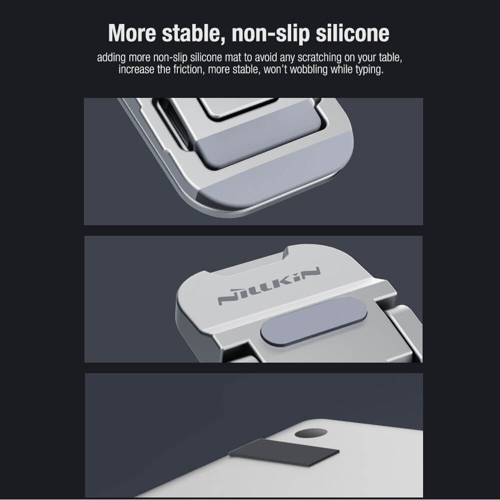 Bộ giá đỡ tản nhiệt mini hợp kim cho Macbook / laptop hiệu Nillkin Laptop Bolster Plus portable stand 