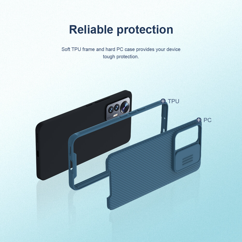 Nillkin CamShield Pro cover case for Xiaomi 12 Lite