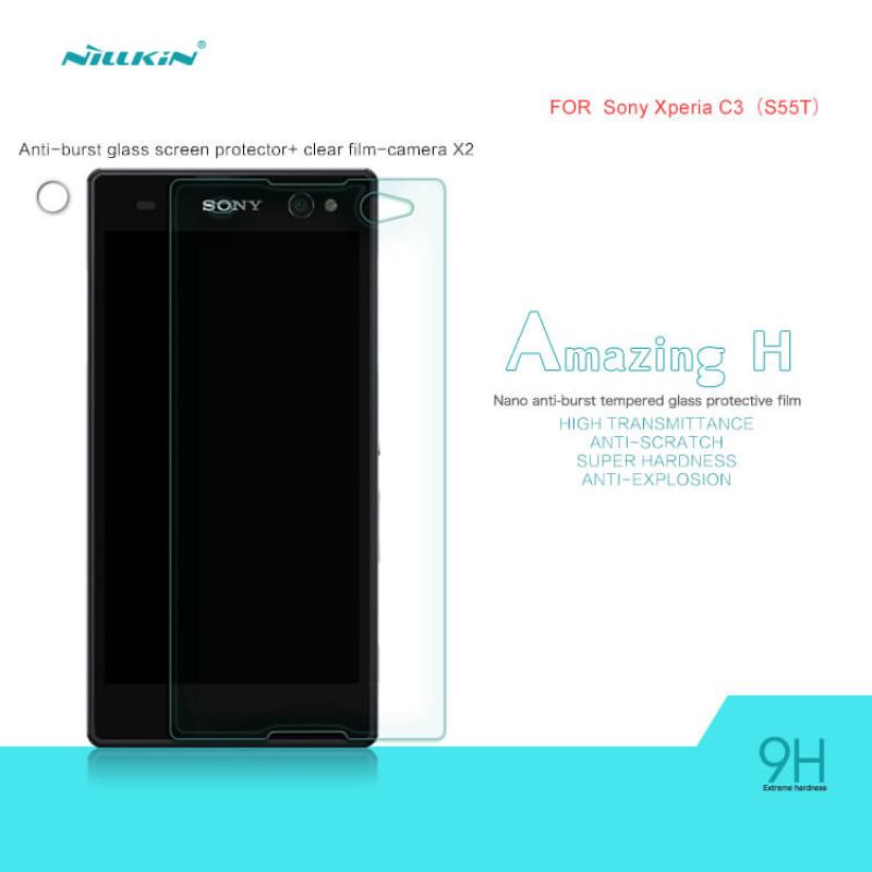 Nillkin Amazing H tempered glass screen protector for Sony Xperia C3 (S55T) order from official NILLKIN store