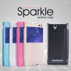 Nillkin Sparkle Series New Leather case for Sony Xperia C3 (S55T)