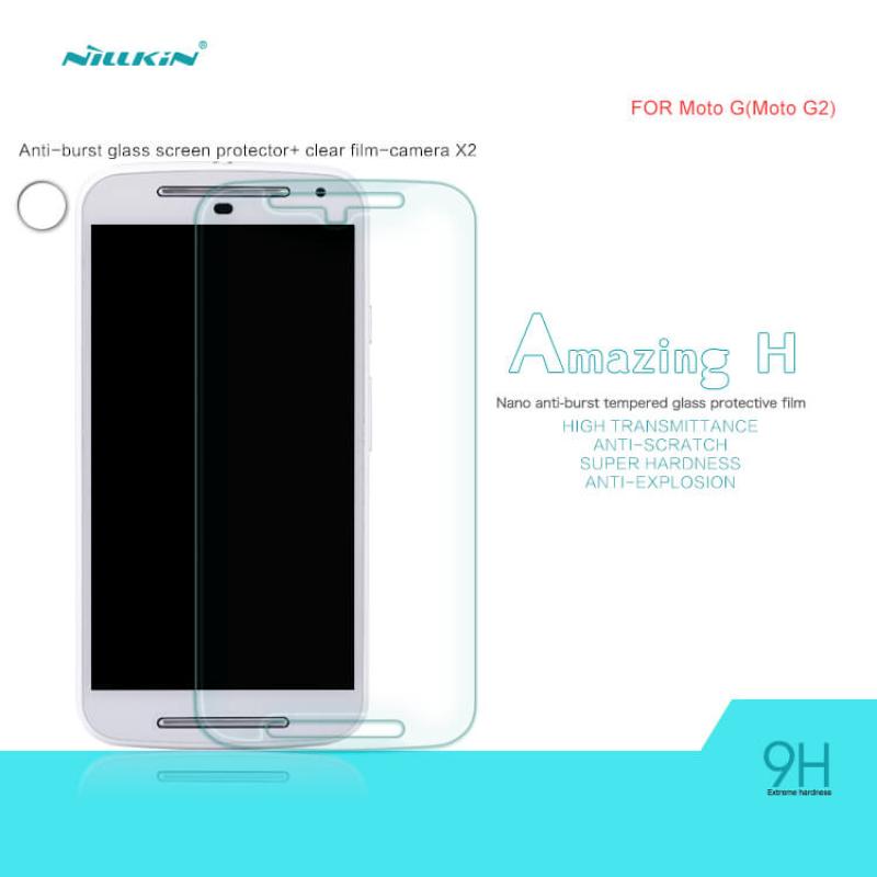 Nillkin Amazing H tempered glass screen protector for Motorola Moto G2 order from official NILLKIN store