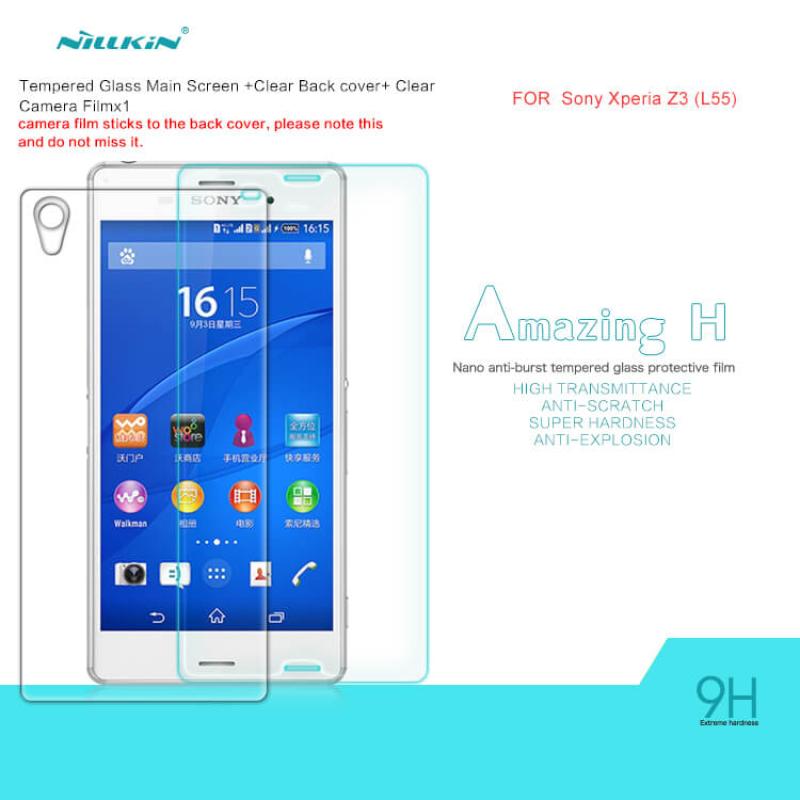 Nillkin Amazing H tempered glass screen protector for Sony Xperia Z3 (L55) order from official NILLKIN store