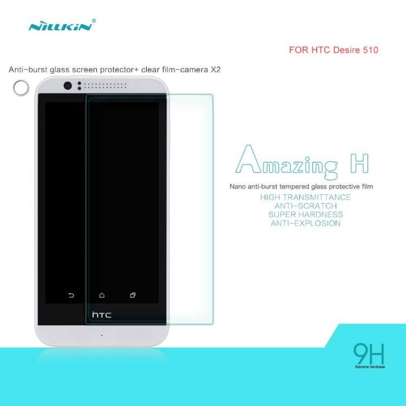 Nillkin Amazing H tempered glass screen protector for HTC Desire 510 order from official NILLKIN store