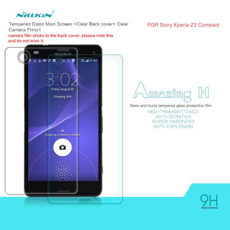 Nillkin Amazing H tempered glass screen protector for Sony Xperia Z3 Compact (Z3 mini) order from official NILLKIN store