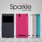 Nillkin Sparkle Series New Leather case for Sony Xperia T2 Ultra (with window)