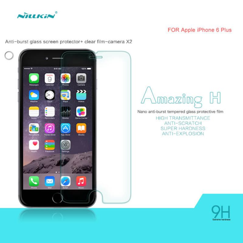 Nillkin Amazing H tempered glass screen protector for Apple iPhone 6 Plus / 6S Plus order from official NILLKIN store